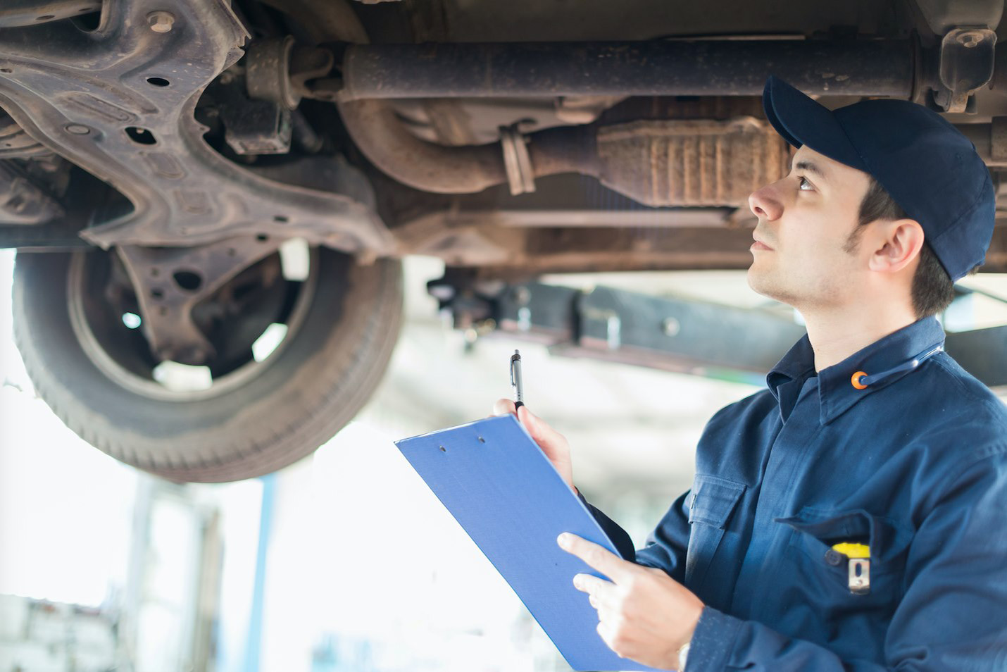 Professional car inspection to identify mechanical faults and repair costs in Hildenborough